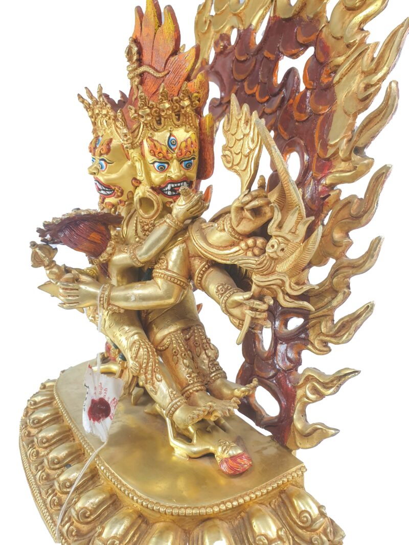 Buddhist Statue of Vajrakilaya - Dorje Phurba - Heruka - Image 4