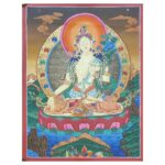 Thangka Painting of White Tara