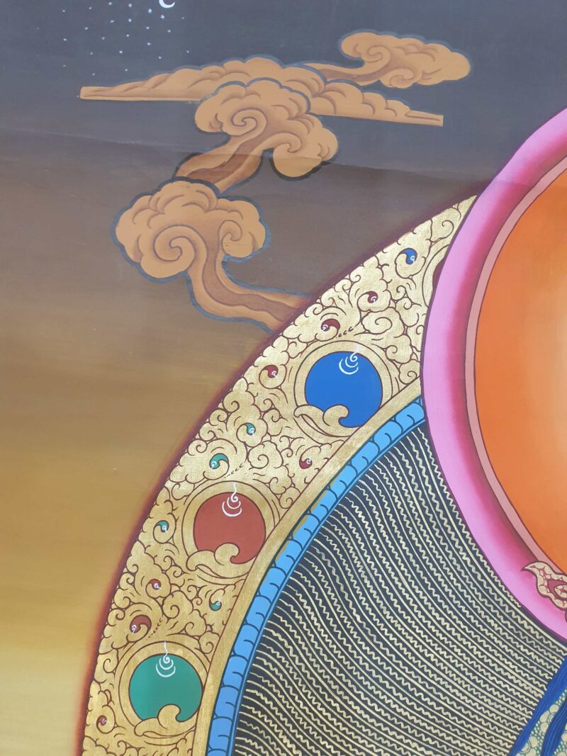 Thangka Painting of White Tara - Image 3