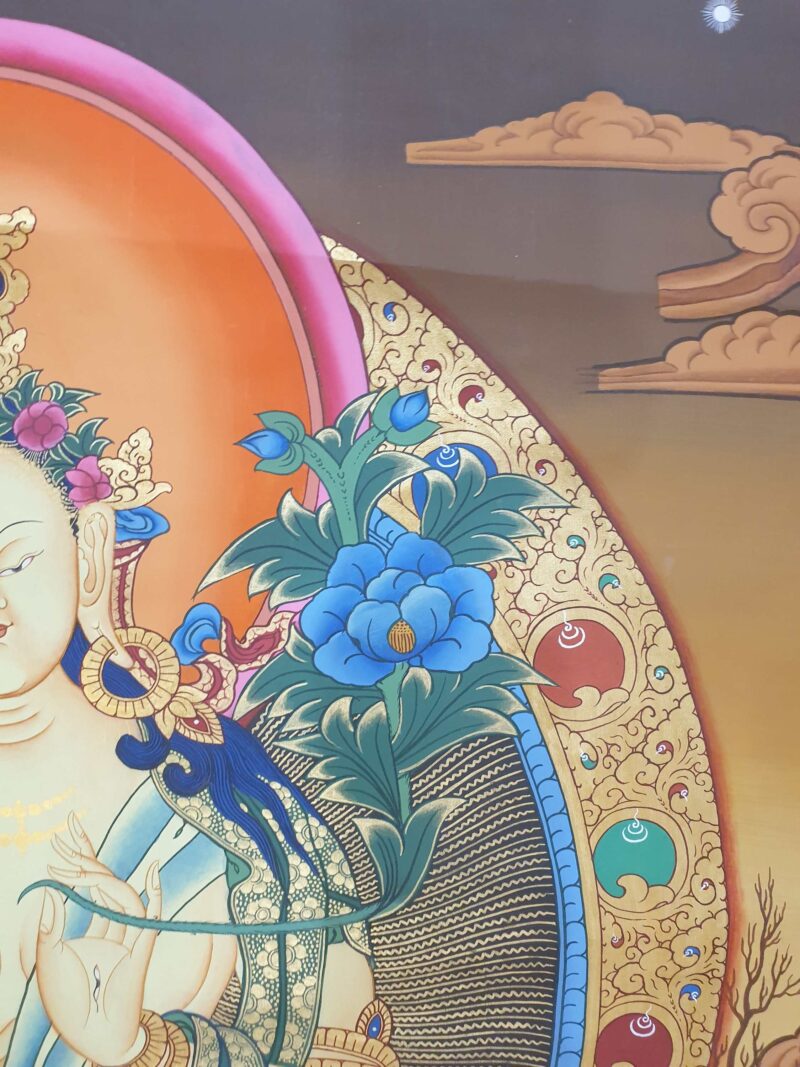 Thangka Painting of White Tara - Image 4