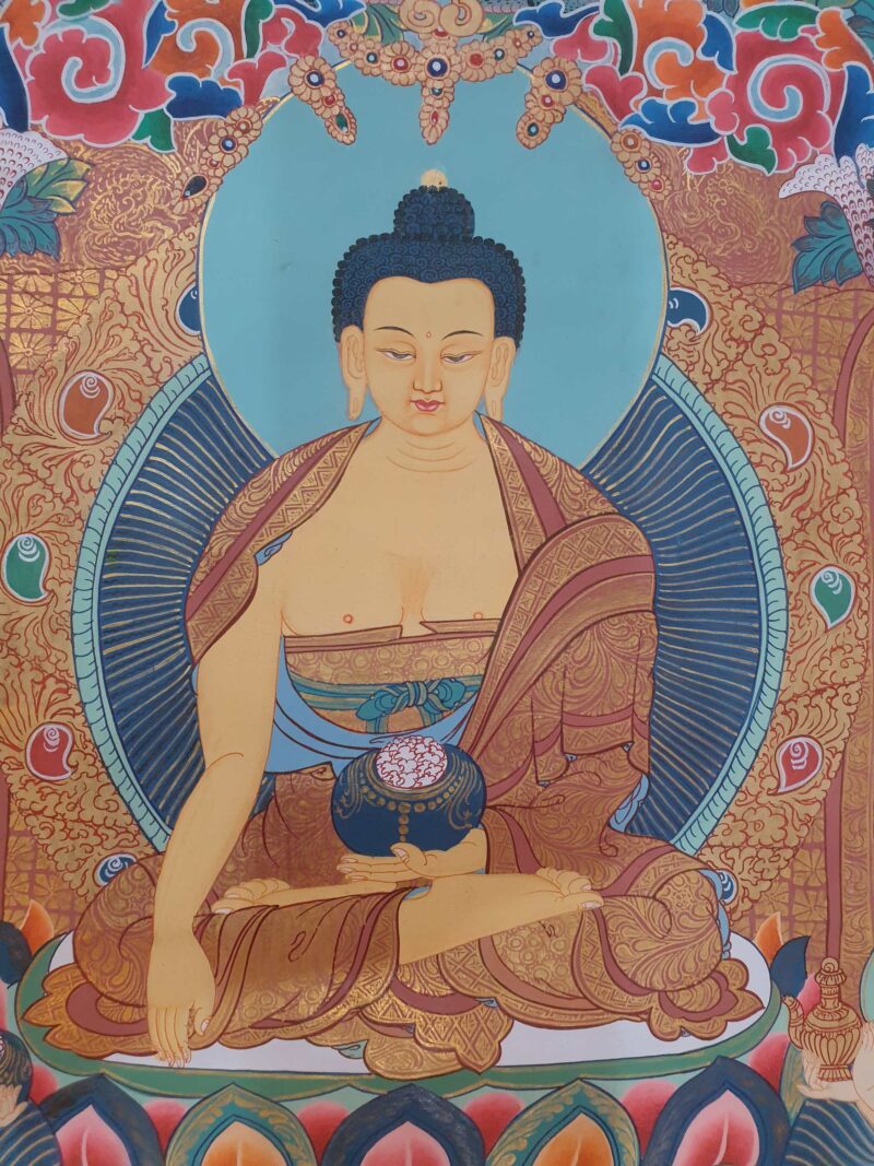 Thangka Painting of 35 Buddhas - Image 2