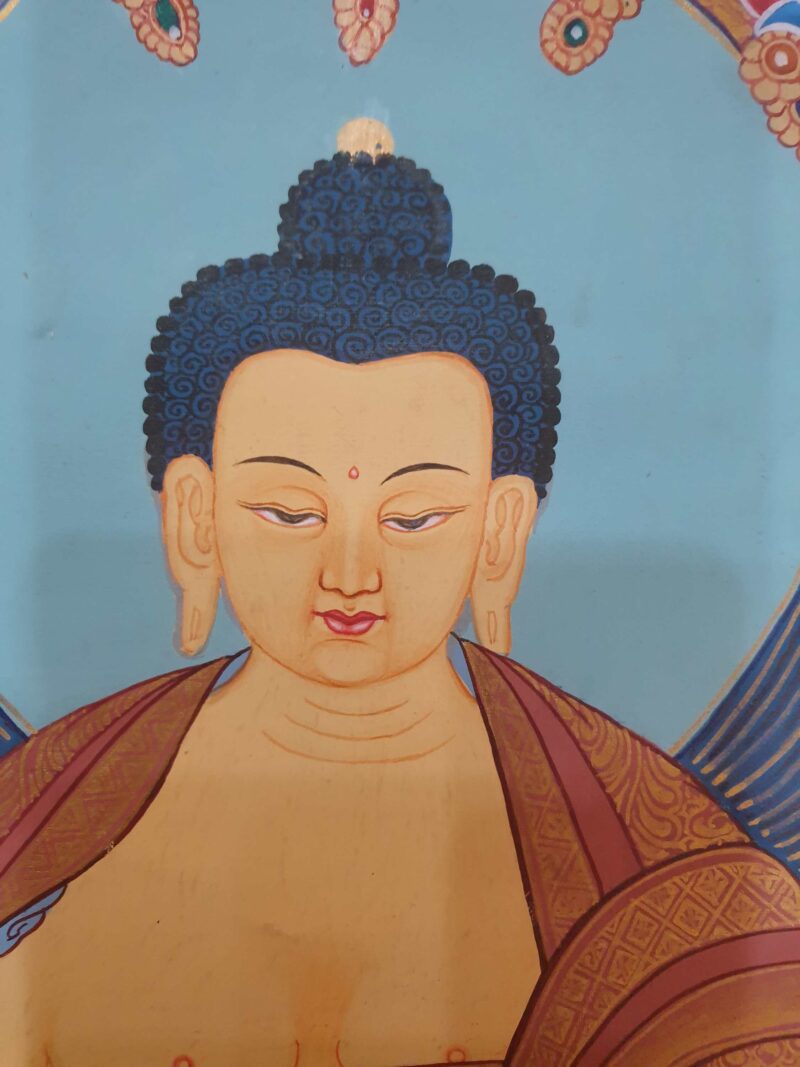 Thangka Painting of 35 Buddhas - Image 3