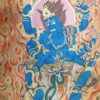 Thangka Painting of Achala, Yamaraj – Old Thangka - Image 4