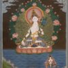 Thangka Painting of White Tara - Image 3