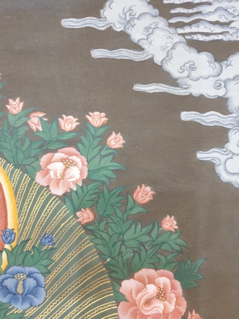 Thangka Painting of White Tara - Image 8