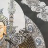 Buddhist Hand-Painted Thangka of Padmasambhava - Image 4
