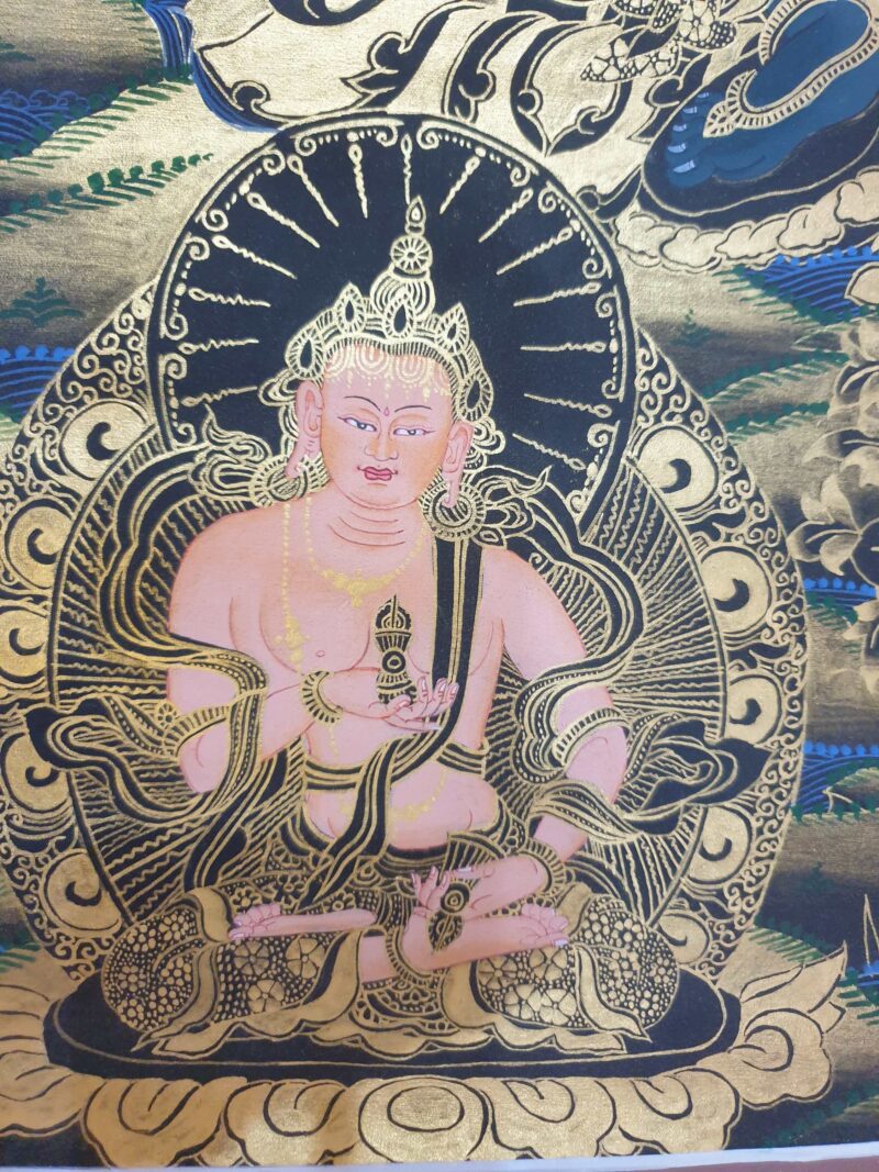 Thangka Painting of Green Tara - Image 4