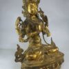 Old Stock Statue Of Chenrezig, Full Fire Gold Plated - Image 2