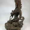 Old Stock Buddhist Handmade Statue Of Vajrasattva, Chocolate Oxidation - Image 4