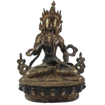 Buddhist Handmade Statue Of Vajrasattva, Antique Finishing