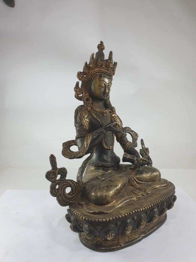 Buddhist Handmade Statue Of Vajrasattva, Antique Finishing - Image 2