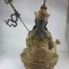 Old Stock: Buddhist Statue of Padmasambhava, Full Gold-Plated with Antique Finishing - Image 5