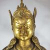 Old Stock: Buddhist Statue of Padmasambhava, Full Gold-Plated with Antique Finishing - Image 3