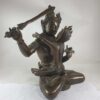 Buddhist Statue of Manjushri with Consort (Yab-Yum) - Image 2