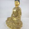 Amitabha Buddha Statue – Gold Plated, Painted Face - Image 3