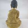 Amitabha Buddha Statue – Gold Plated, Painted Face - Image 4