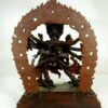 Buddhist Statue of Chakrasamvara (Heruka) – Chocolate Oxidized - Image 4