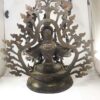 Buddhist Statue of Cundi – Chocolate Oxidized Finish - Image 5