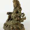 Buddhist Statue of Yellow Jambhala – Antique Finishing - Image 4
