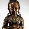 Siddhartha Gautama Buddha with Swan – Antique Finish, HQ Brass Statue - Image 3