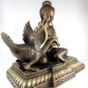 Siddhartha Gautama Buddha with Swan – Antique Finish, HQ Brass Statue - Image 2
