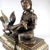 Siddhartha Gautama Buddha with Swan – Antique Finish, HQ Brass Statue - Image 4