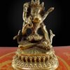 Buddhist Statue of Vajrasattva with Consort Shakti – Glossy Finish, Free Patina, Choice of Material - Image 3