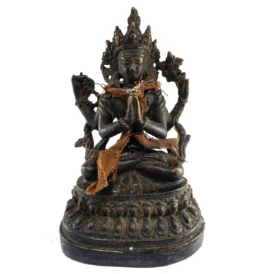 Statue of Chenrezig – Antique Patina Finish