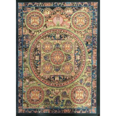 Buddhist Handmade Thangka – Buddha Mandala Thangka