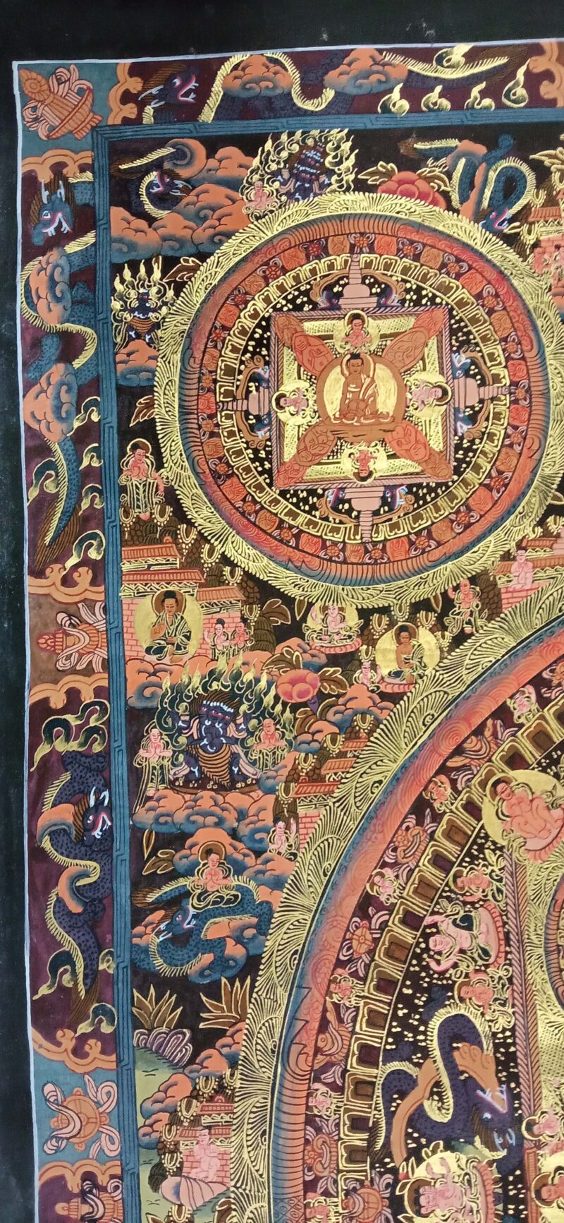 Buddhist Handmade Thangka – Buddha Mandala Thangka - Image 5