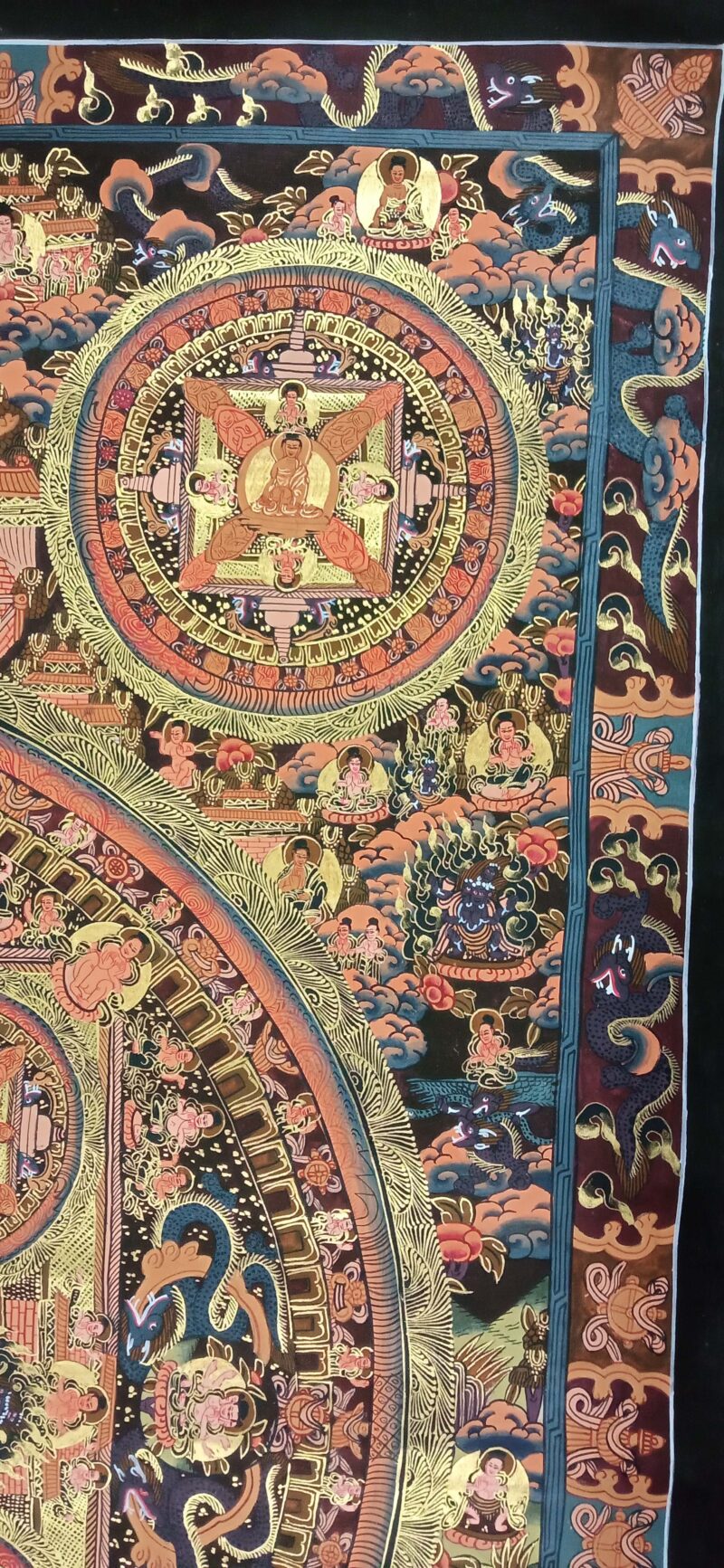Buddhist Handmade Thangka – Buddha Mandala Thangka - Image 4