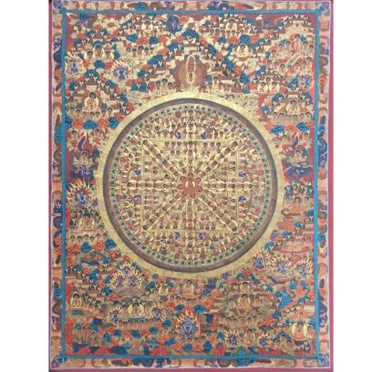 Buddhist Handmade Thangka – Mandala Thangka