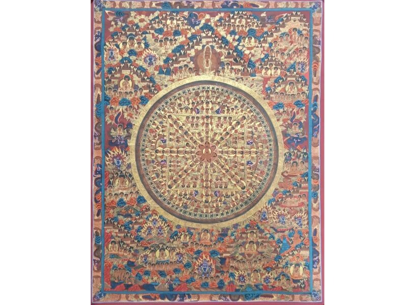 Buddhist Handmade Thangka – Mandala Thangka