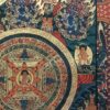 Buddhist Handmade Pancha Buddha Mandala Thangka - Image 5