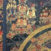 Buddhist Handmade Buddha Mandala Thangka - Image 2