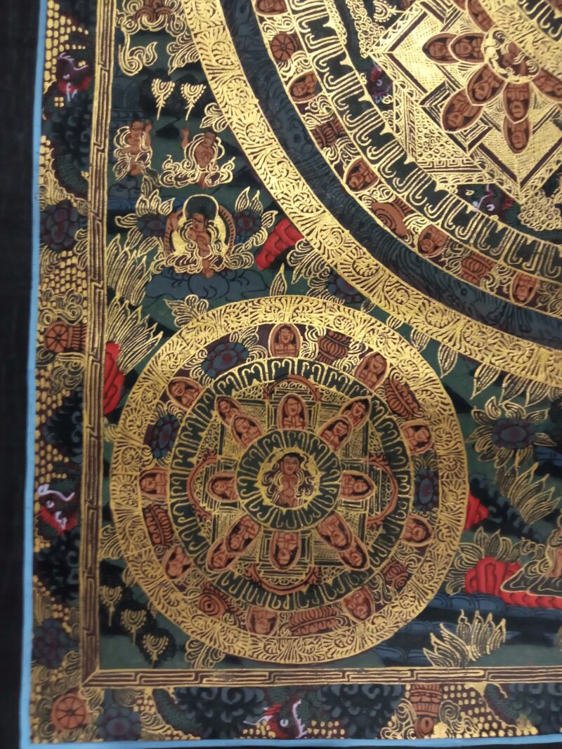 Buddhist Handmade Pancha Mandala Thangka - Image 6
