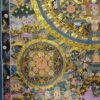 Pancha Buddha Mandala Thangka – Buddhist Handmade Thangka - Image 5