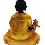 Miniature Medicine Buddha Statue – Traditional Color - Image 5