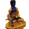 Miniature Medicine Buddha Statue – Traditional Color - Image 2