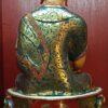 Buddhist Statue of Shakyamuni Buddha – Traditional Color, Gold-Painted Face - Image 5