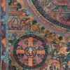 Tibetan Buddhist Thangka Painting – Hand-Painted Pancha Buddha Mandala - Image 5