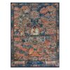 Tibetan Buddhist Thangka Painting – Hand-Painted Buddha Life Story