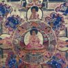 Tibetan Buddhist Thangka Painting – Hand-Painted Buddha Mandala - Image 6