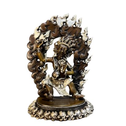Buddhist Miniature Statue – Vajrapani (Chana Dorje)