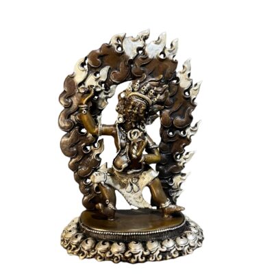 Buddhist Miniature Statue – Vajrapani (Chana Dorje)
