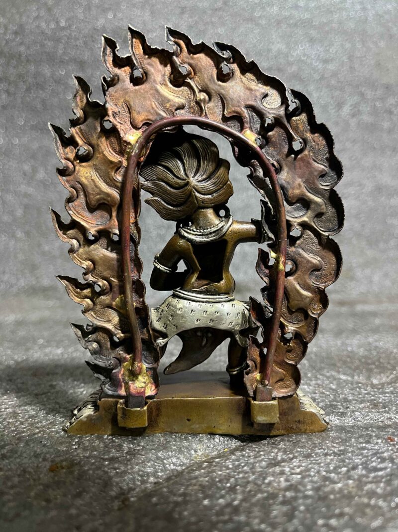 Buddhist Miniature Statue – Vajrapani (Chana Dorje) - Image 4