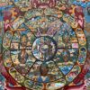 Buddhist Handmade Thangka – The Wheel of Life - Image 4