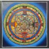 Buddhist Handmade Thangka – Kalachakra Mandala