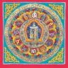 Buddhist Handmade Thangka – Old Kalachakra Mandala (Student Mandala) - Image 2