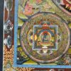 Buddhist Handmade Thangka Painting Of Pancha Buddha, Real Gold, Hand Painted (Sold) - Image 2